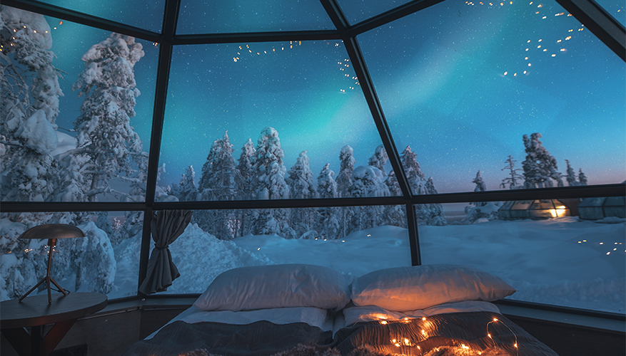 Glass Igloo, Finland